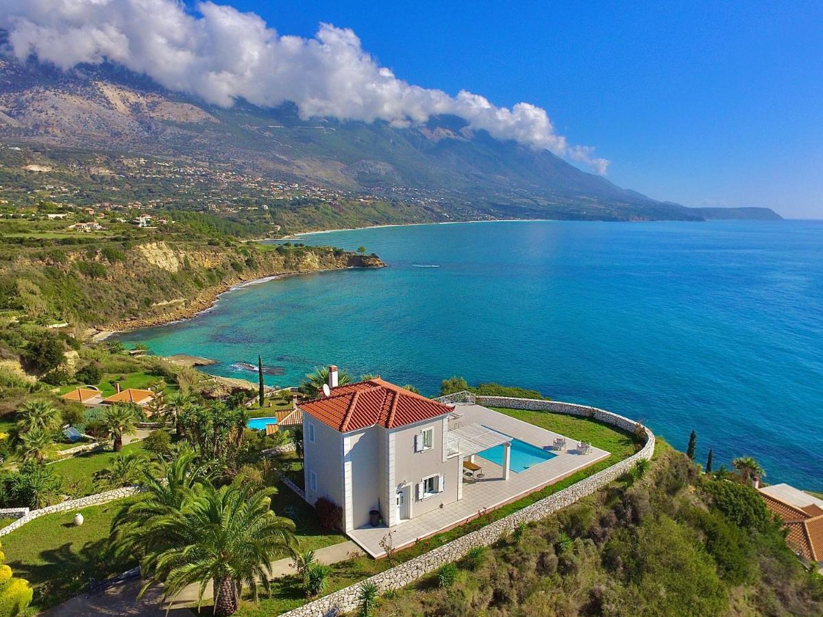 Seafront Villa Kefaloniaprivatevillas Трапезакі Екстер'єр фото